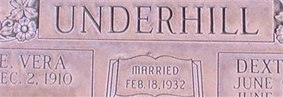 Dexter B Underhill Dexter B Underhill