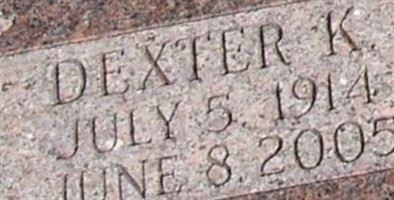 Dexter K Gillett Dexter K Gillett