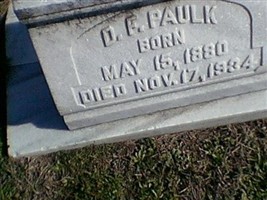 D.F. Paulk D.F. Paulk