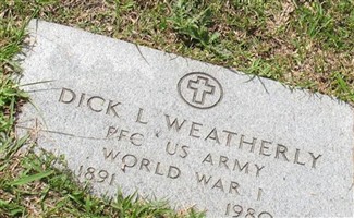 Dick L Weatherly Dick L Weatherly