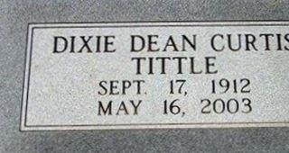 Dixie Dean Curtis Tittle