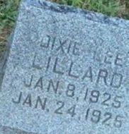 Dixie Lee Lillard