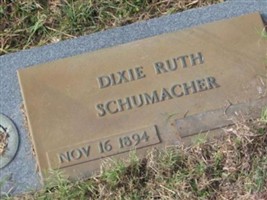Dixie Ruth Schumacher Dixie Ruth Schumacher