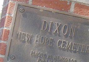 Dixon New Hope Cemetery