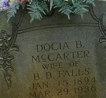 Docia B. McCarter Falls Docia B. McCarter Falls