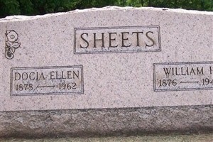 Docia Ellen Bowers Sheets