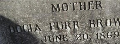 Docia Furr Browning Docia Furr Browning