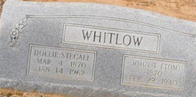 Dollie Stegall Whitlow Dollie Stegall Whitlow