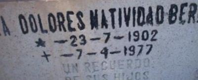 Dolores Natividad Bernal