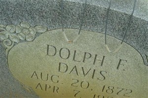 Dolph F. Davis Dolph F. Davis