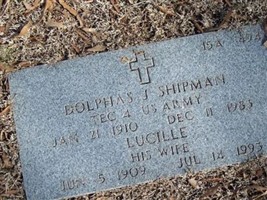 Dolphas J Shipman Dolphas J Shipman