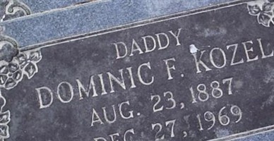 Dominic F Kozel Dominic F Kozel