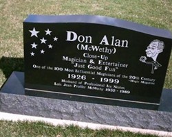 Don Alan McWethy Don Alan McWethy