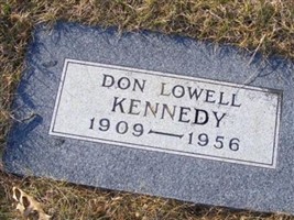 Don Lowell Kennedy Don Lowell Kennedy