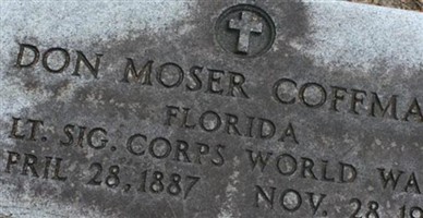 Don Moser Coffman Don Moser Coffman
