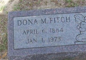 Dona M Fitch Dona M Fitch