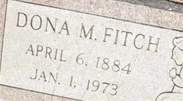 Dona M Fitch Dona M Fitch