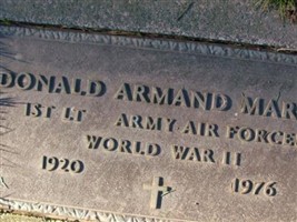 Donald Armand Martin Donald Armand Martin