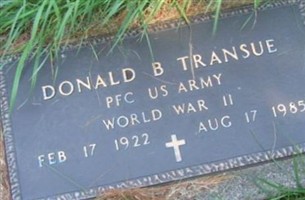 Donald B Transue Donald B Transue