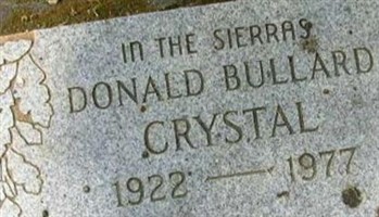 Donald Bullard Crystal