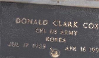 Donald Clark Cox
