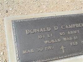 Donald D Campbell