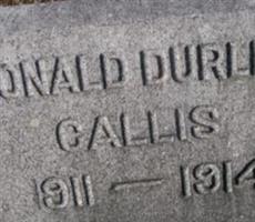 Donald Durley Callis