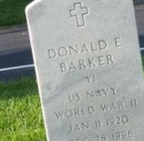 Donald E Barker
