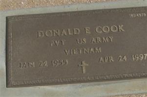 Donald E Cook
