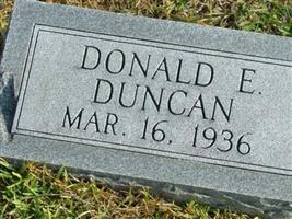 Donald E Duncan