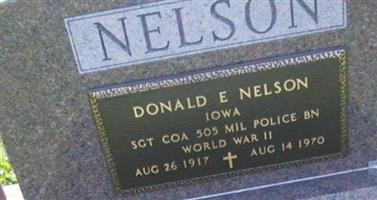 Donald E Nelson