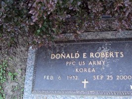 Donald E Roberts Donald E Roberts