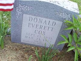 Donald Everett Cox