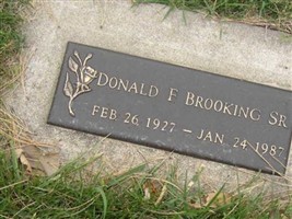Donald F. Brooking, Sr Donald F. Brooking, Sr