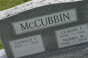 Donald F. McCubbin Donald F. McCubbin