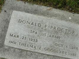 Donald F Proctor