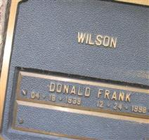 Donald Frank Wilson