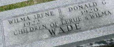 Donald G Wade