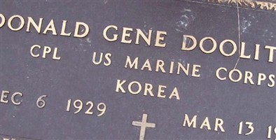 Donald Gene Doolittle Donald Gene Doolittle