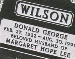 Donald George Wilson