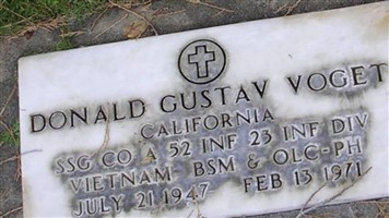 Donald Gustav Voget
