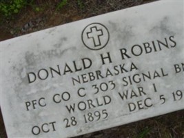 Donald H. Robins Donald H. Robins
