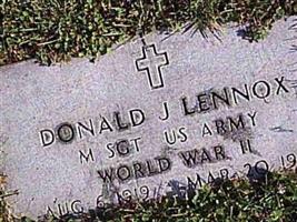 Donald J Lennox