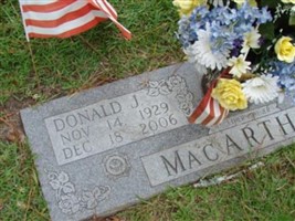 Donald J. MacArthur Donald J. MacArthur