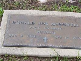 Donald Joe McDowell