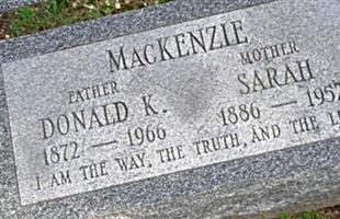 Donald K. MacKenzie