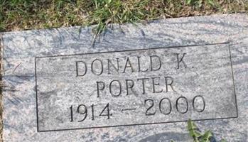 Donald K Porter