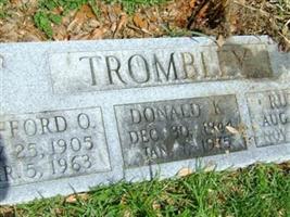 Donald K Trombley