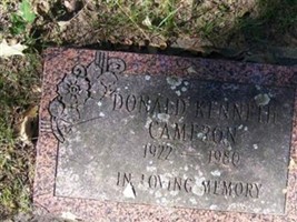 Donald Kenneth Cameron Donald Kenneth Cameron