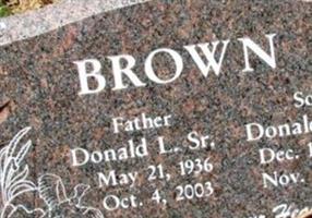 Donald L Brown, Sr